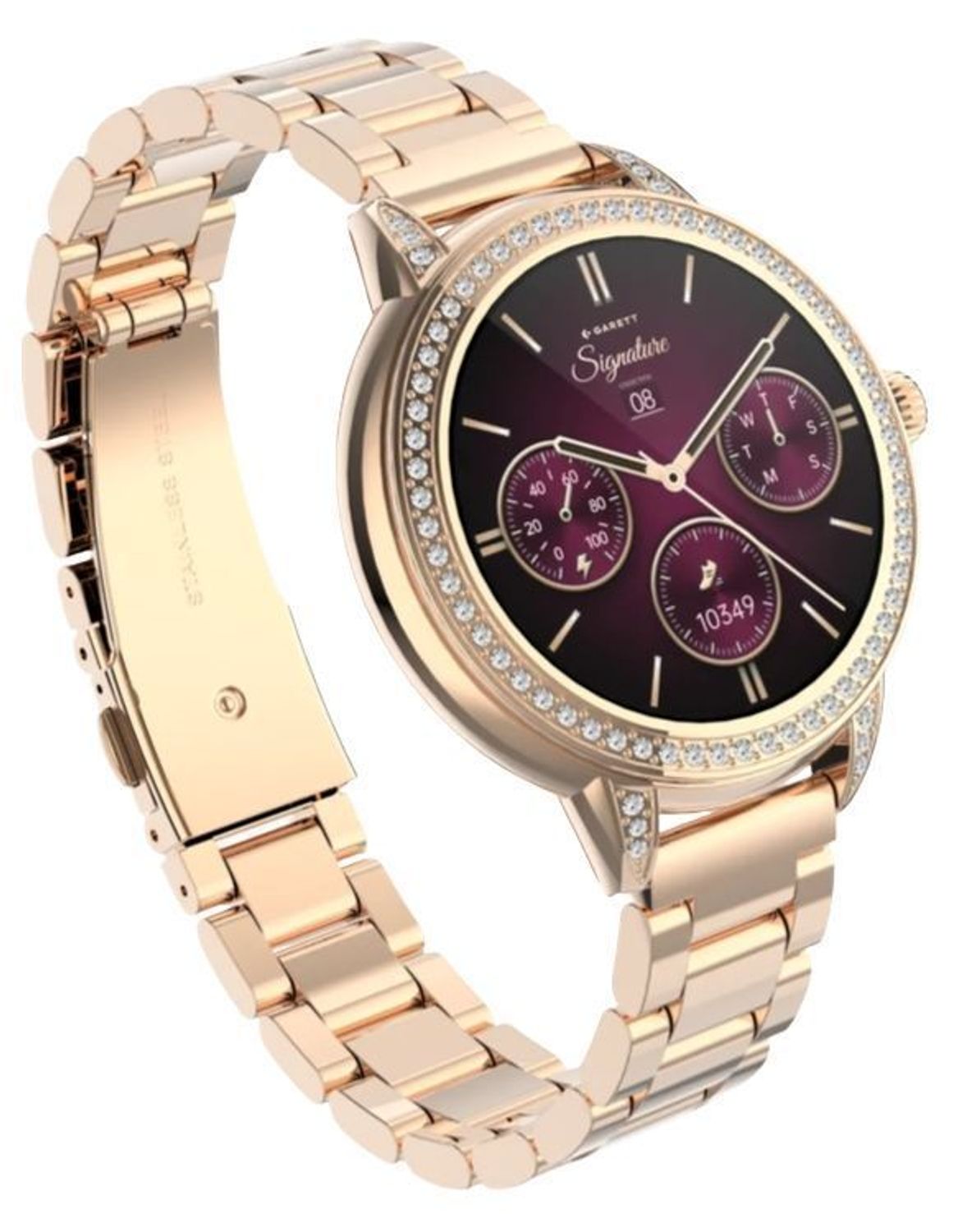 Smartwatch Garett damski Signature Stella Rose Gold Solid SET różowe złoto as(12).jpg